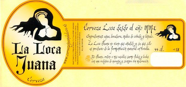 etiqueta cerveza la loca juana etiqueta cerveza la loca juana