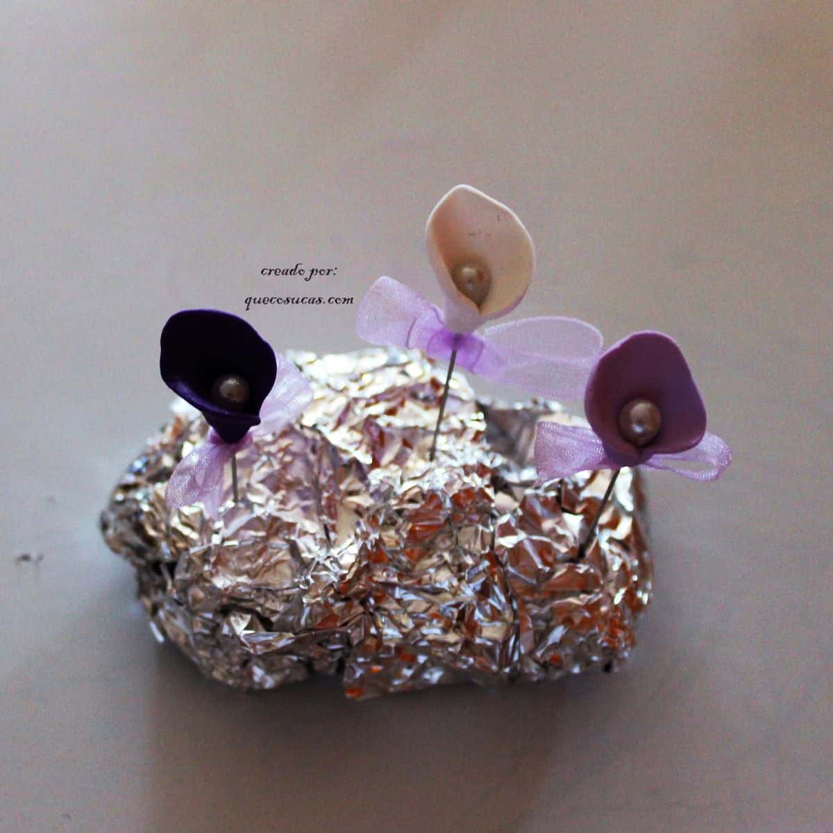 como hacer alfileres boda detalle boda cala
