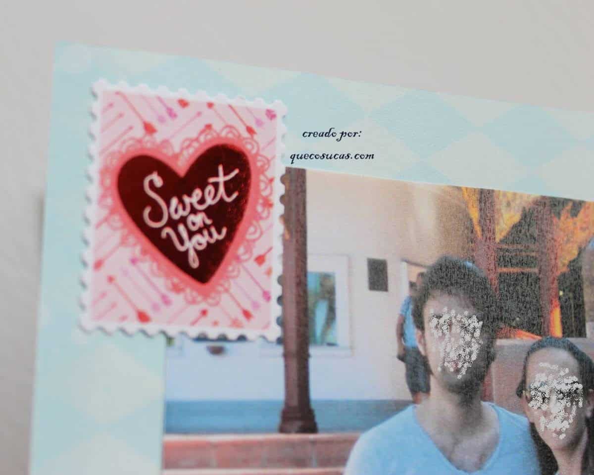como decorar paginas mini album scrapbooking