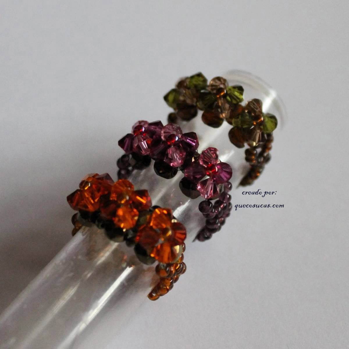 ideas anillo abalorios facil