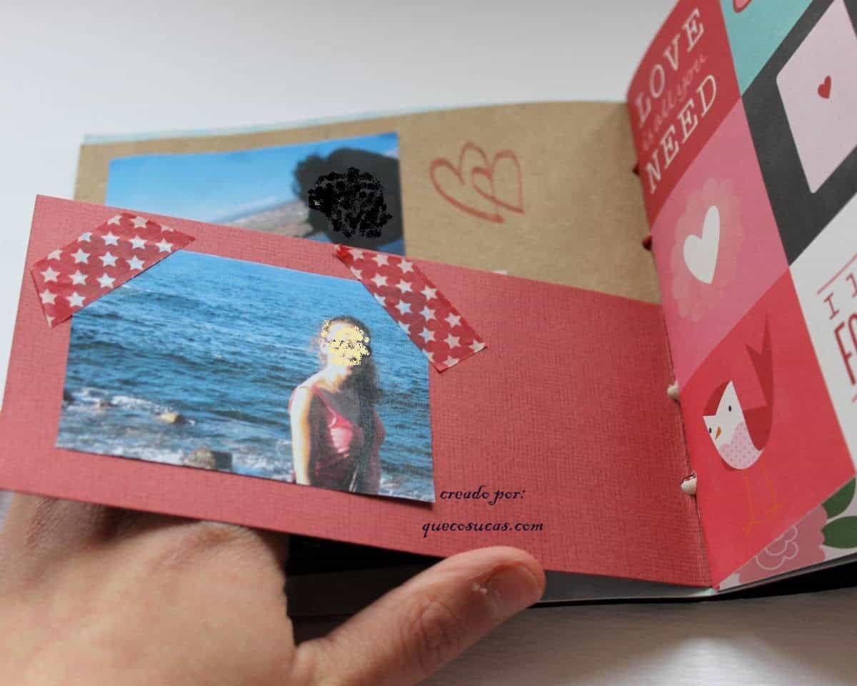 ideas scrap colocar fotos