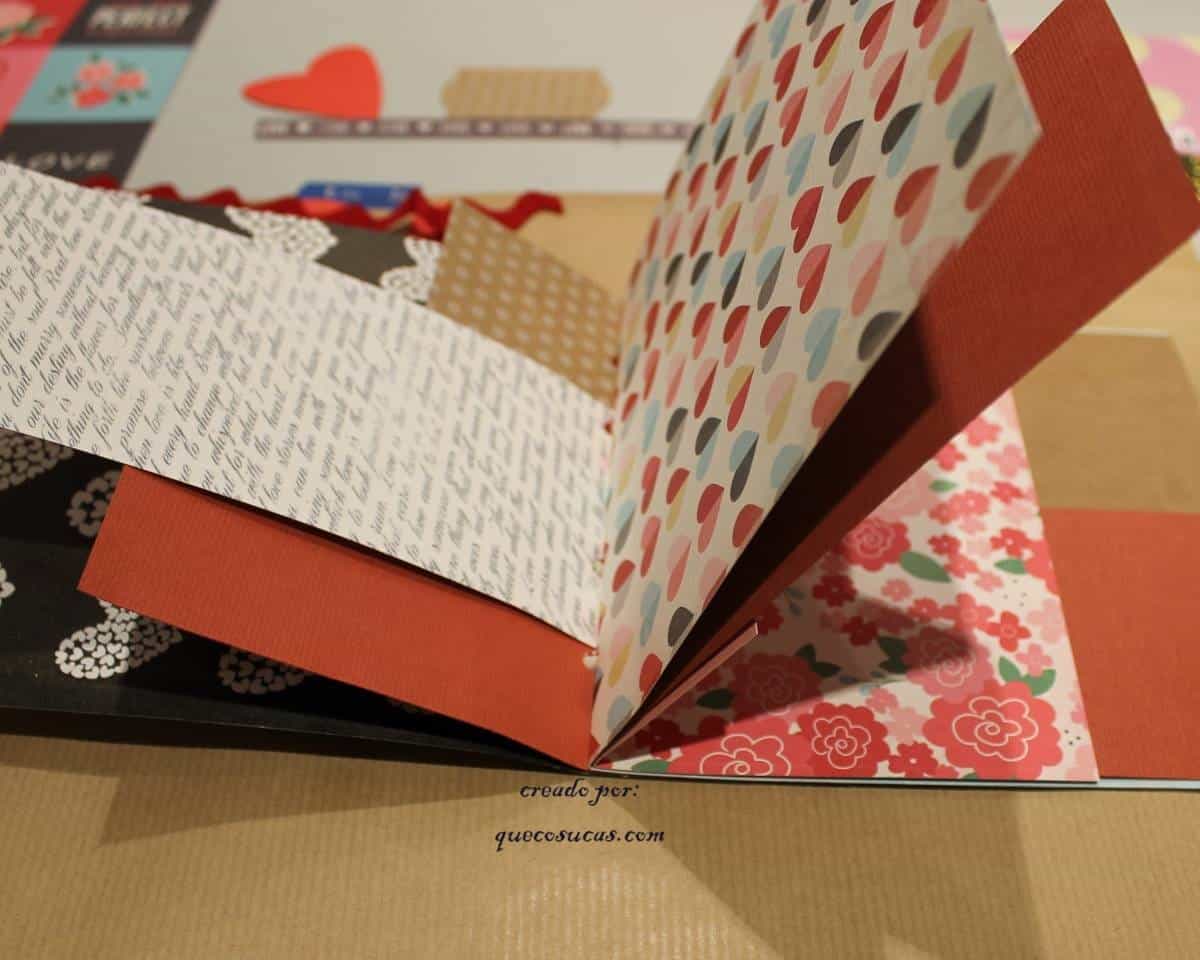 paginas mini album scrap
