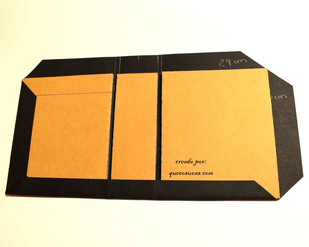 doblez album scrap como plegar esquinas papel para hacer album scrap 1