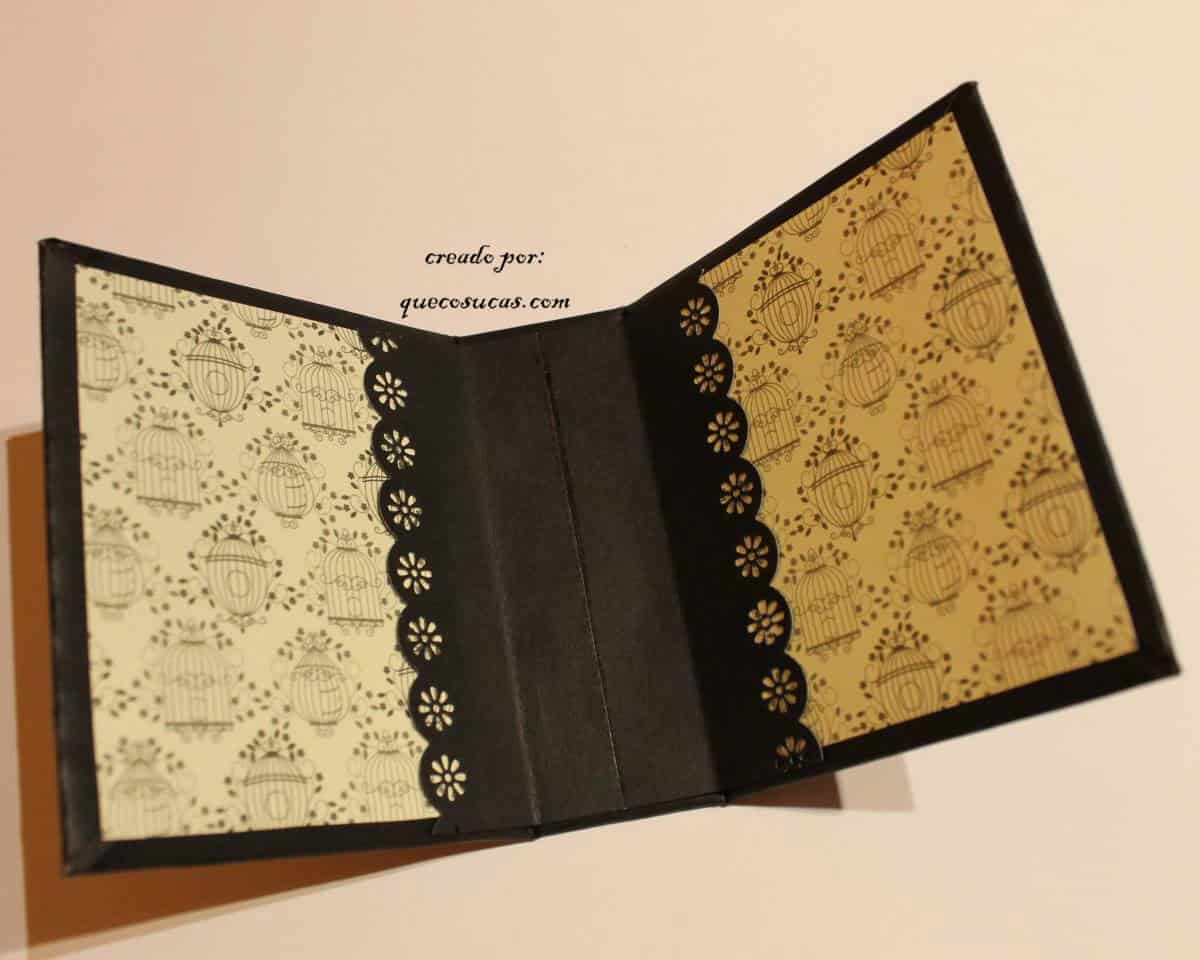 interior album scrap encuadernacion facil mini album scrap