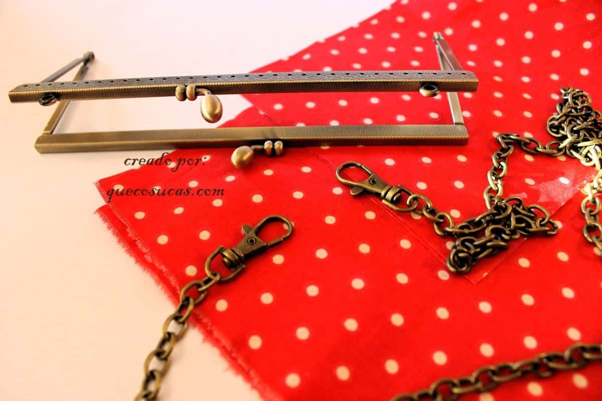 materiales para hacer bolso de carton 2 cierre metal marco bolso tela cadena