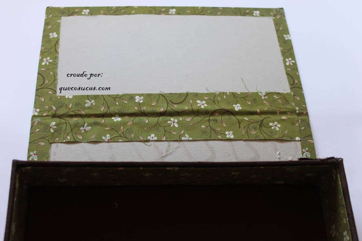 caja de carton decorada ideas