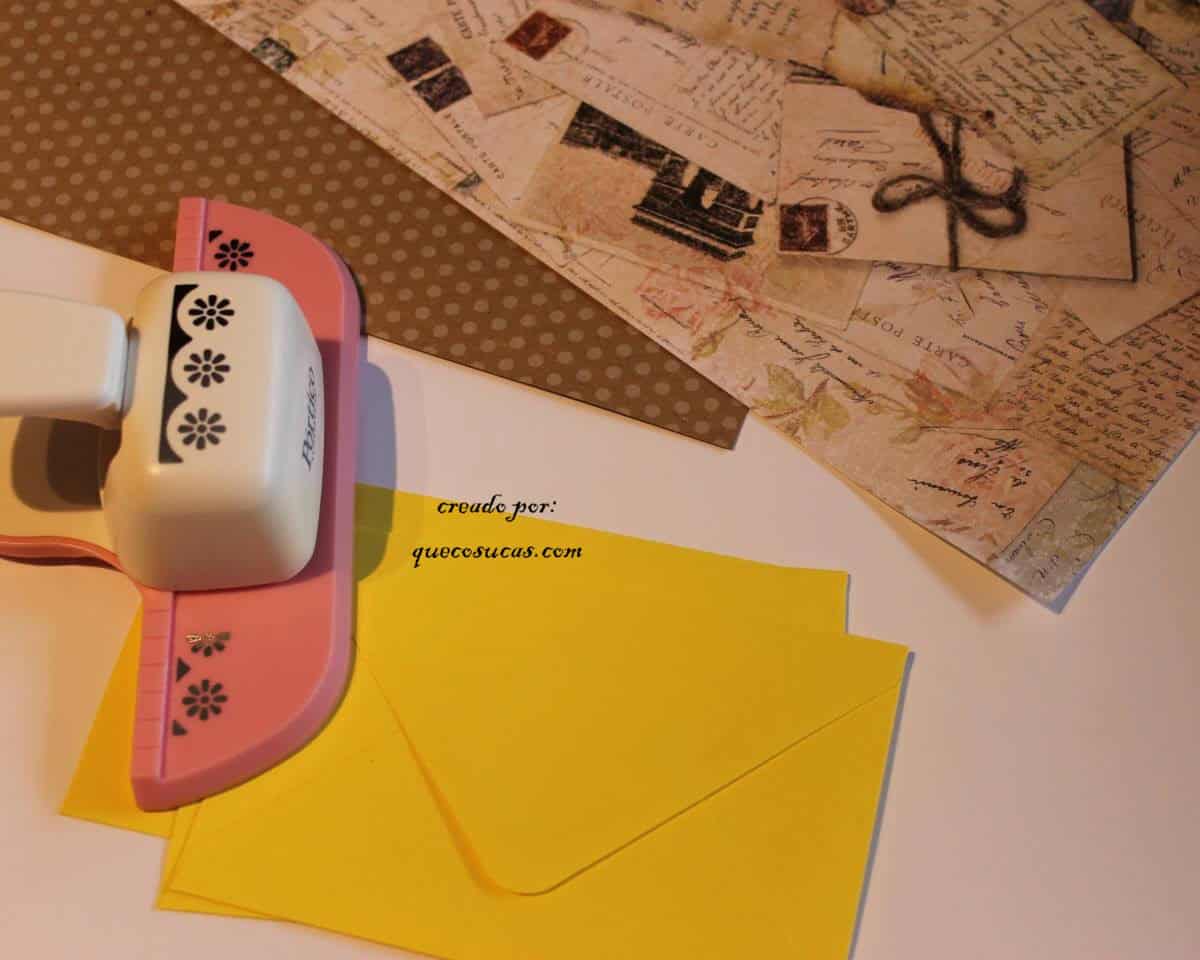 materiales basicos scrapbooking troqueladora bordes
