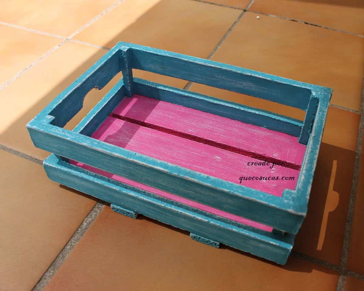caja madera frutas tutorial