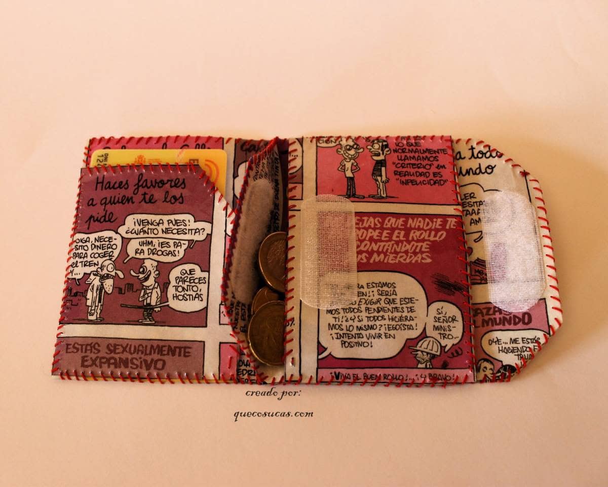como hacer monedero papel regalo original