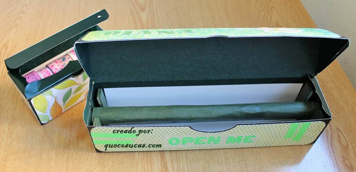 diy caja decorada washi tapes 1