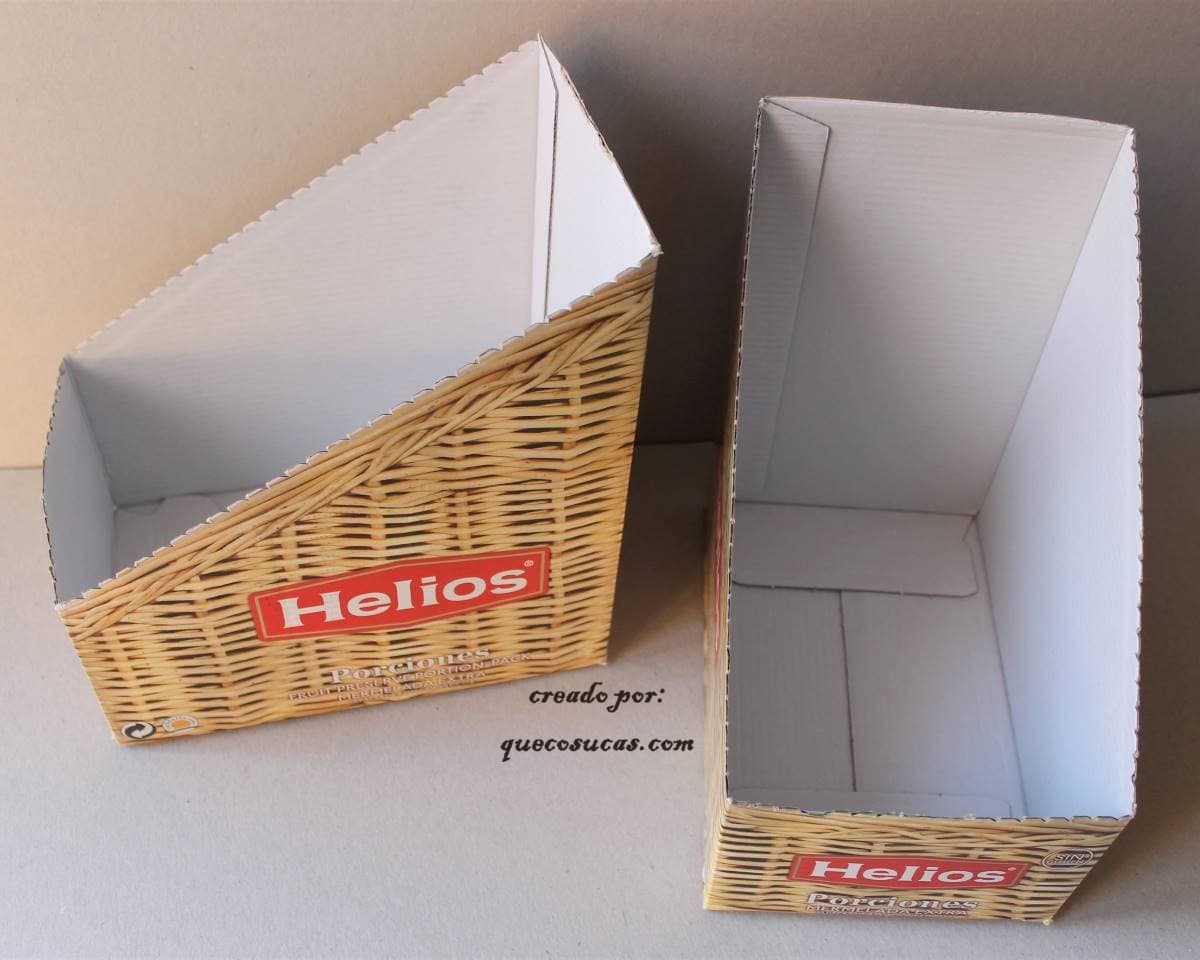2 ideas archivador carton reciclado