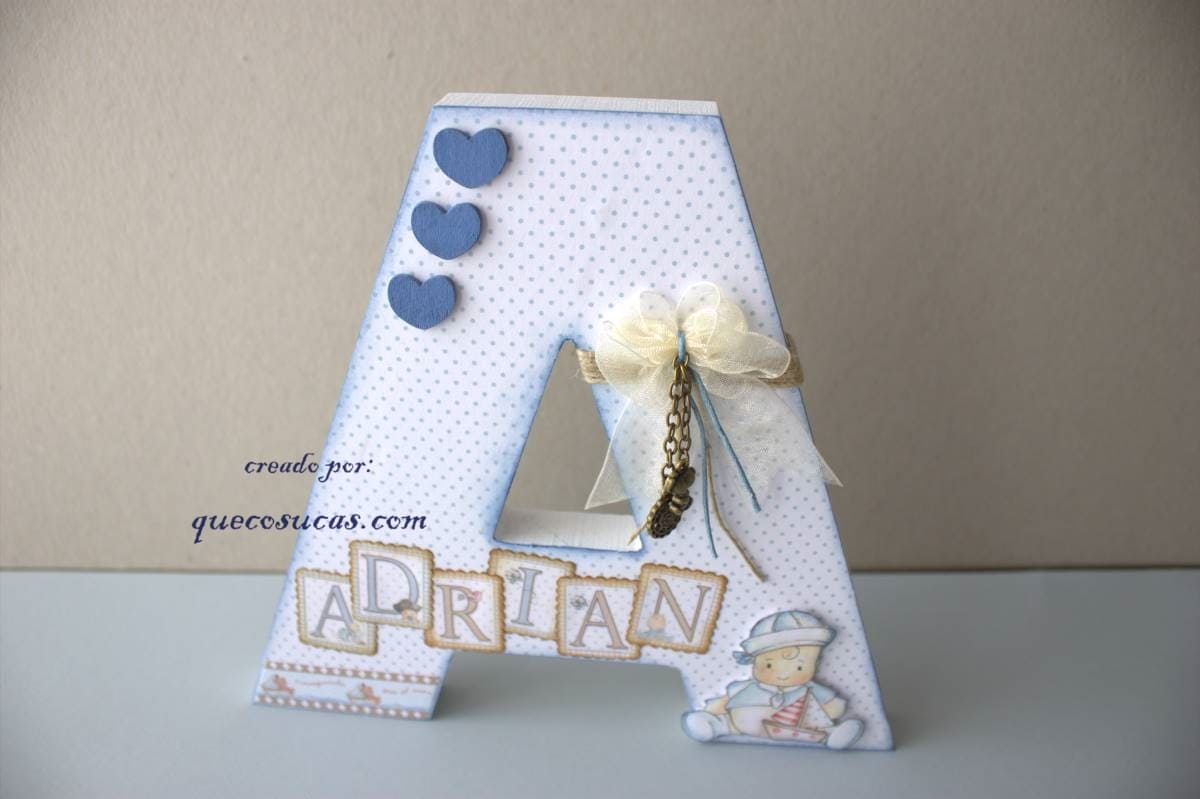 letra nino decorada