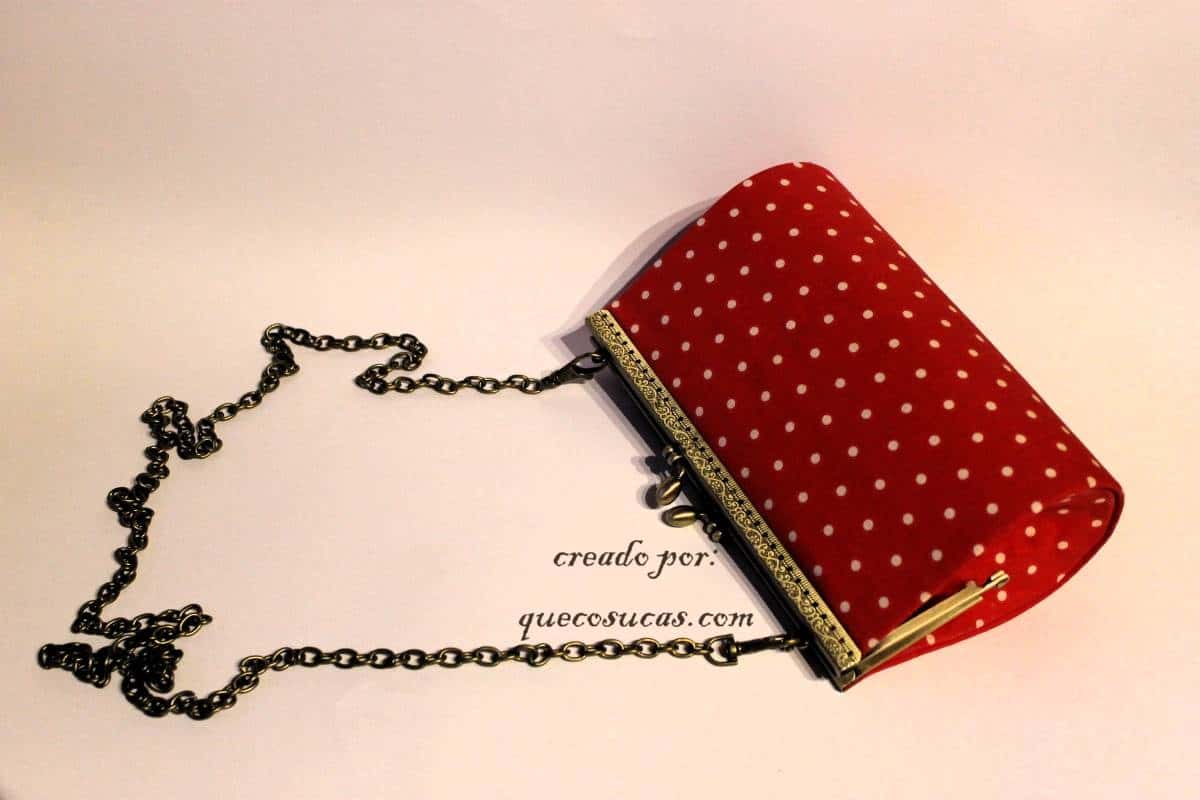 bolso de carton con cadena y mosqueton 16 bolso cadena cierre metal diy