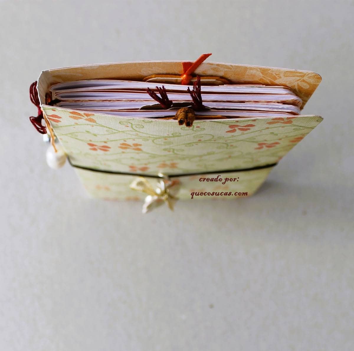 Mini álbum tipo midori 7 cuaderno de viaje midori charms inspiracion
