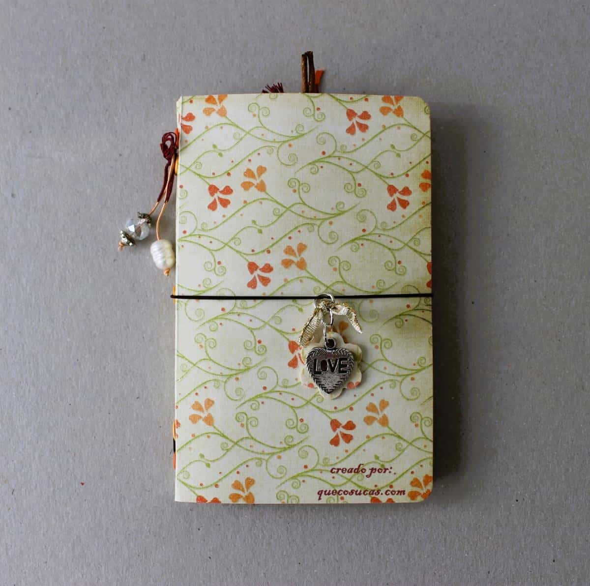 Mini álbum tipo midori 1 midori portada ideas lomo mini album scrapbooking 1