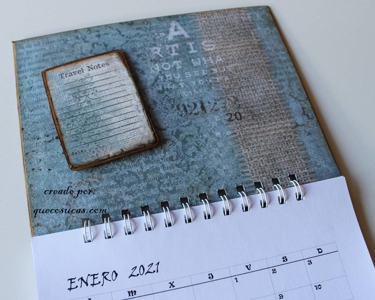 interior scrap ideas decoracion agenda contraportada diy